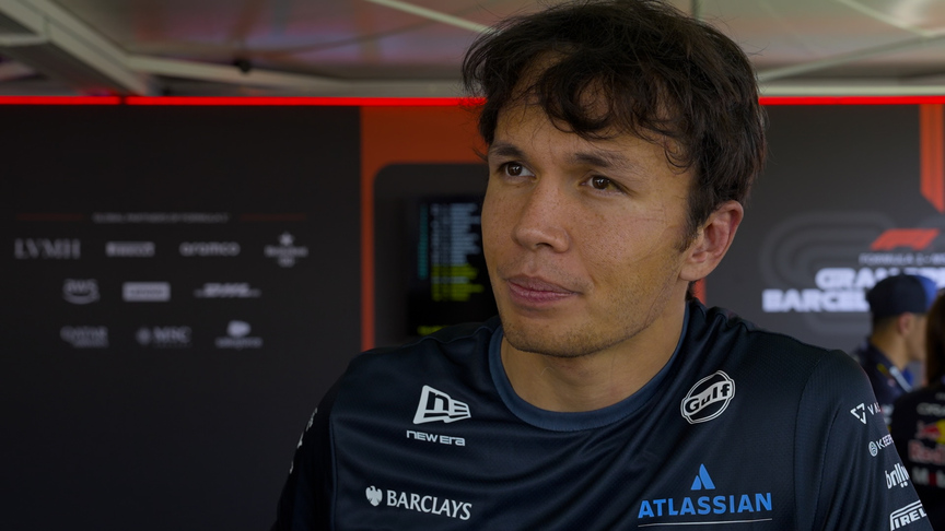Race in Barcelona ‘didn’t need to be that tough’ – Albon