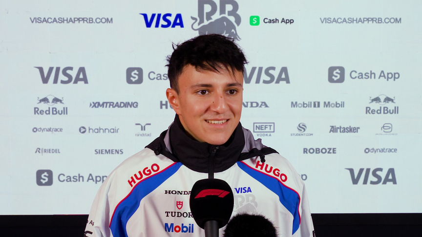 'At this track I'm going into the unknown' - Hadjar with no 'expectations' in Las Vegas