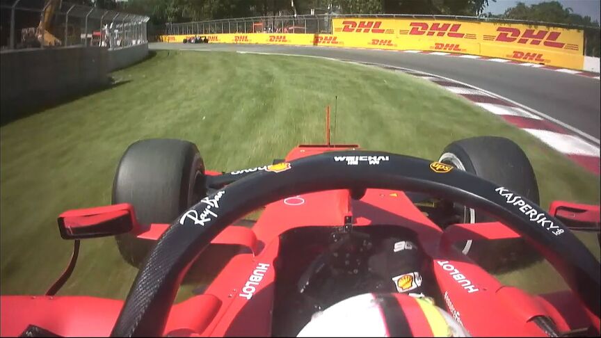Canadian Grand Prix: The incident that earned Vettel a five-second penalty