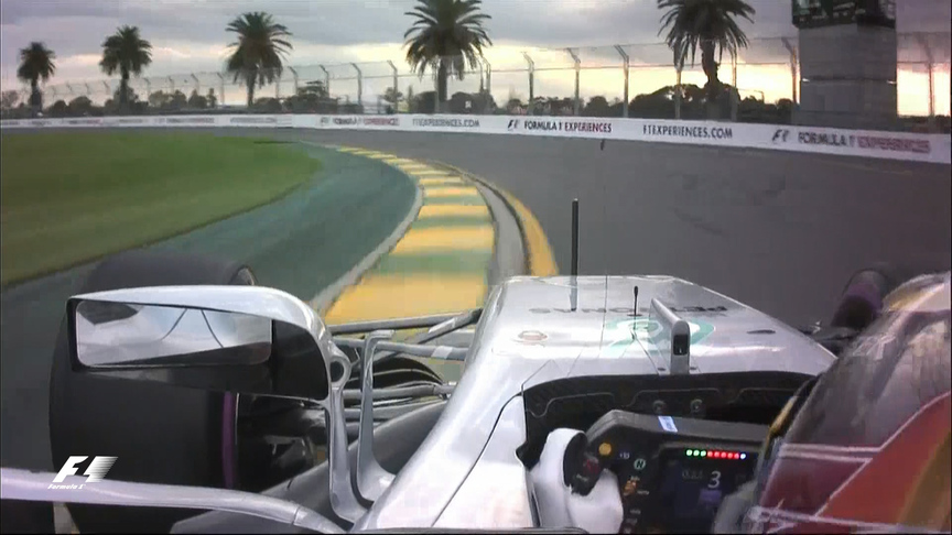 Onboard pole position lap - Lewis Hamilton, Australia 2017
