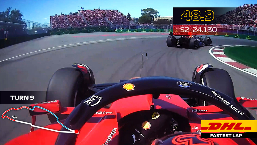 DHL Fastest Lap Award – 2022 Canadian Grand Prix