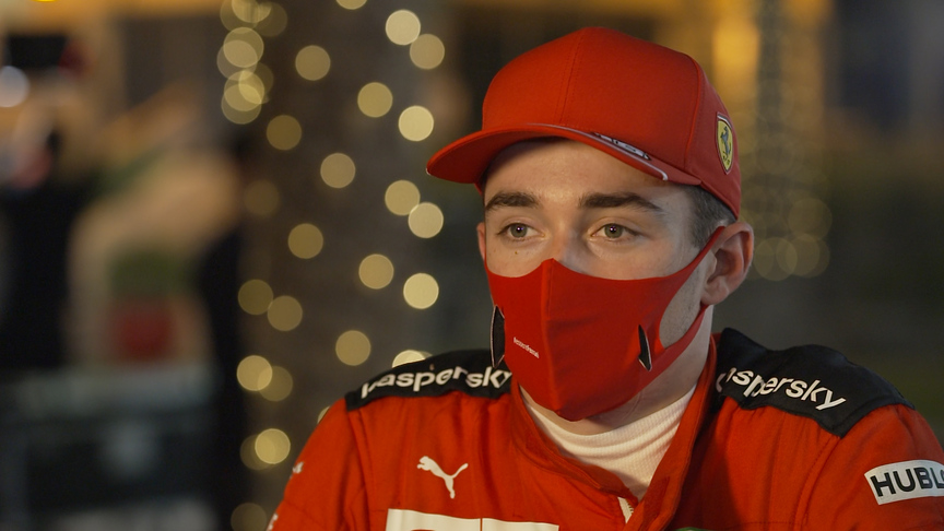 Charles Leclerc: Ferrari 'just not quick enough' today 
