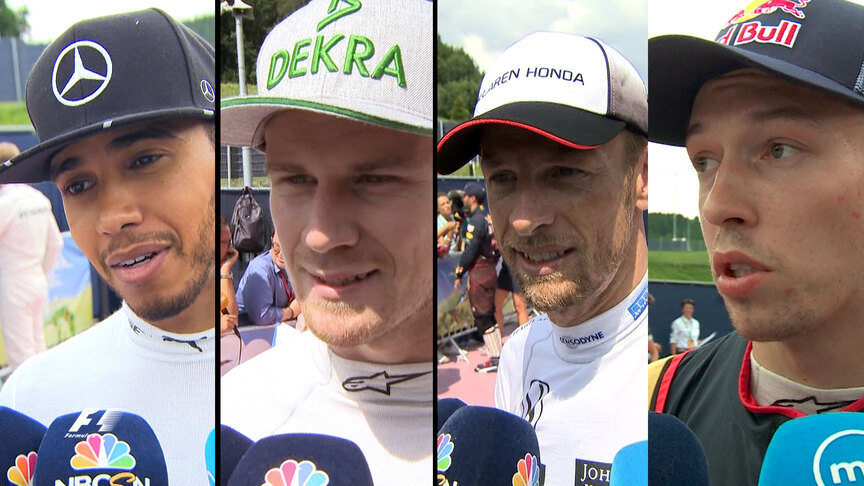 Drivers report back after dramatic wet-dry Qualifying in Austria