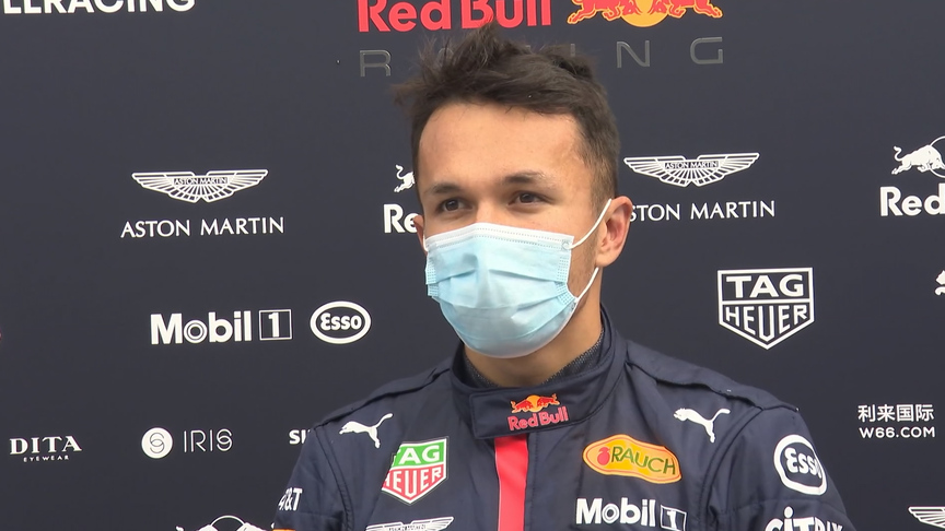 Alexander Albon: 'It's a little bit tricky out there'