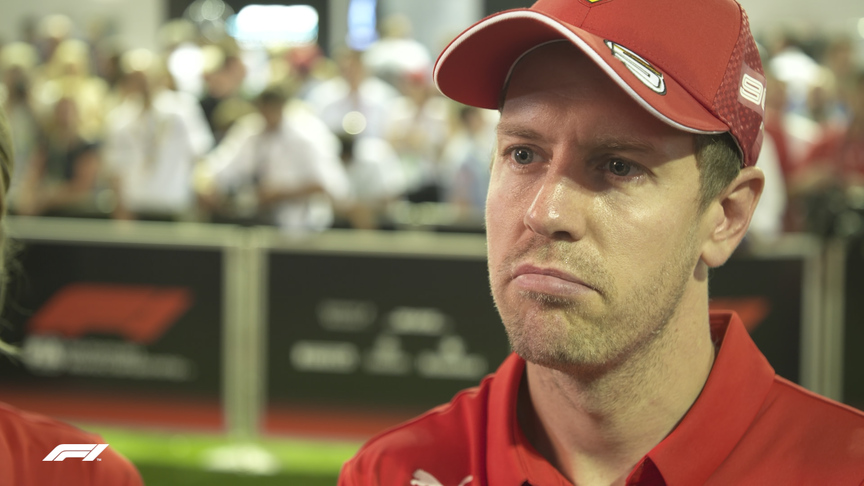 Sebastian Vettel: Pole and second row 'absolutely' positive for Ferrari