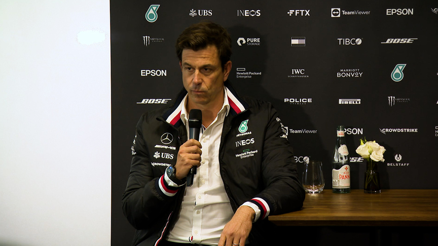 Toto Wolff takes the stewards' decision 'on the chin' but questions consistency