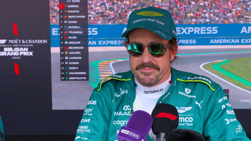 Alonso 'hurts' from lack of pace in Aston Martin