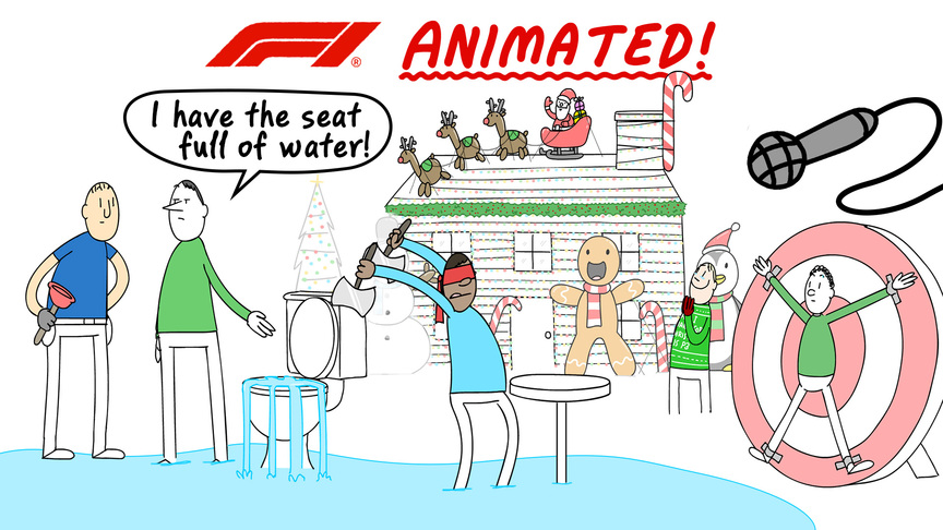 F1 Animated! The funny side of the 2025 season