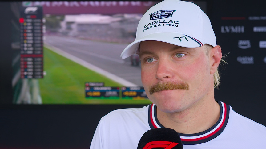 ‘It was fun to be back out there’ – Bottas on his first Qualifying session with Cadillac