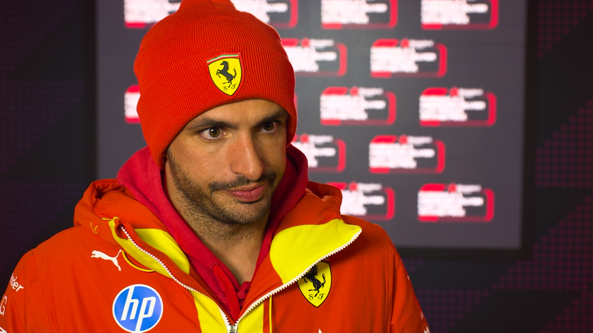 Sainz: Ferrari ‘in the mix’ in Vegas