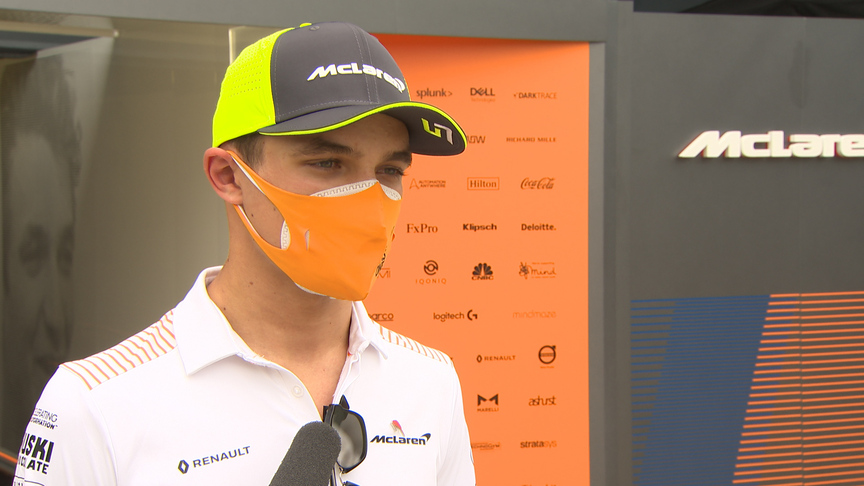 'Not the smoothest of days' for Lando Norris
