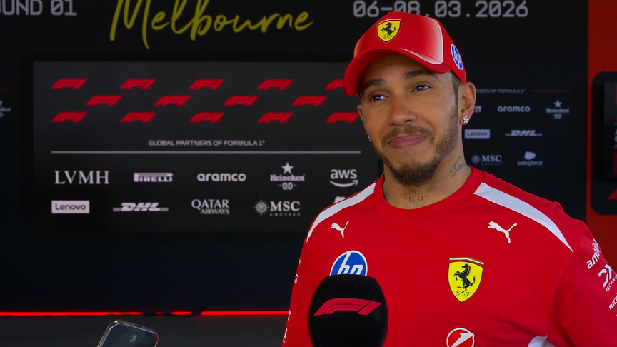 Hamilton ‘really excited for the next races’ after strong Ferrari showing in Melbourne
