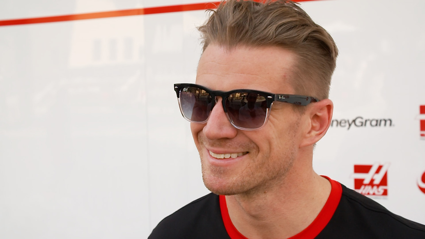 Nico Hulkenberg able to establish a 'good connection' with his Haas in testing