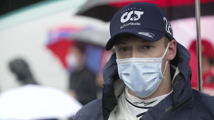 Daniil Kvyat: Not happy with today's performance