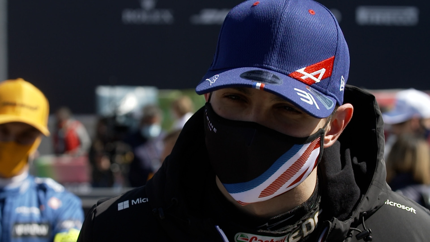 Esteban Ocon feels 'fantastic' finishing P6 in qualifying