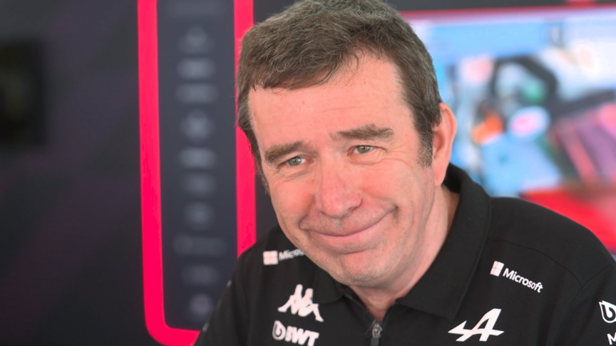 Famin explains the return to Alpine of former team boss Flavio Briatore