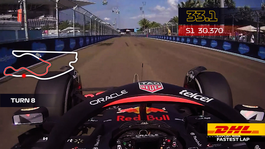 DHL Fastest Lap Award - 2022 Miami GP