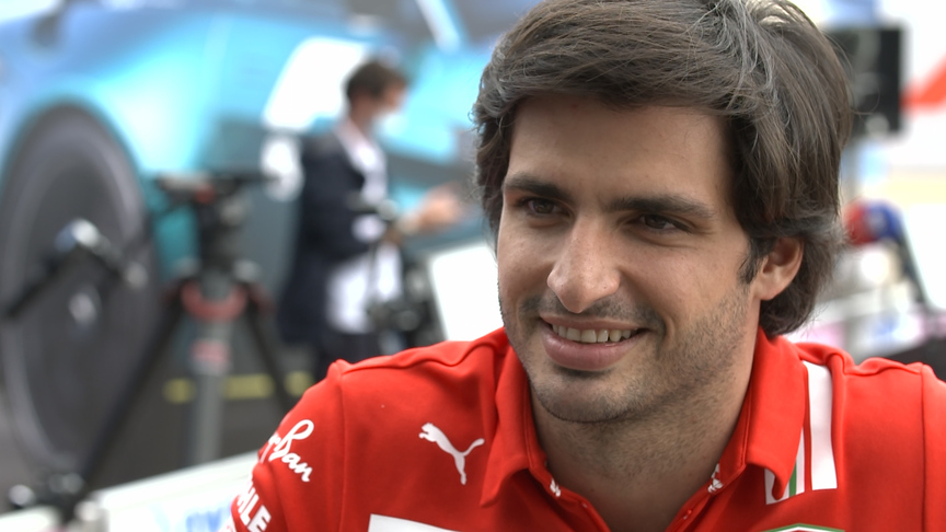 Carlos Sainz: Ferrari 'prefer warm than cold' weather due to front tyre issue