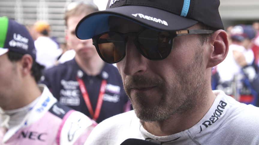 Robert Kubica: A good start - but a difficult day