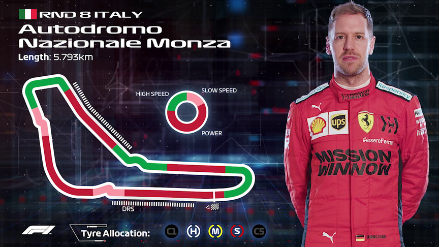 ITALY: Sebastian Vettel's Monza circuit guide