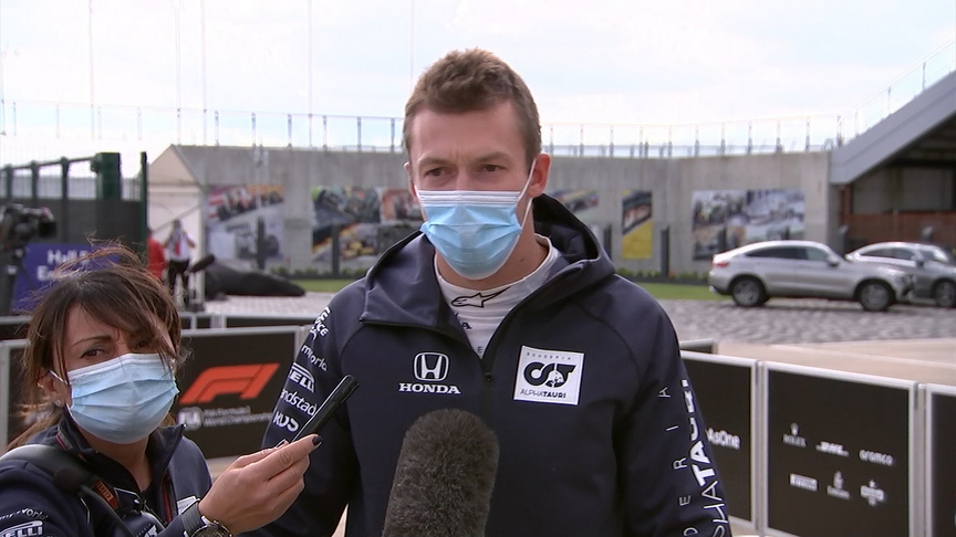 Daniil Kvyat 'distracted' before British GP crash