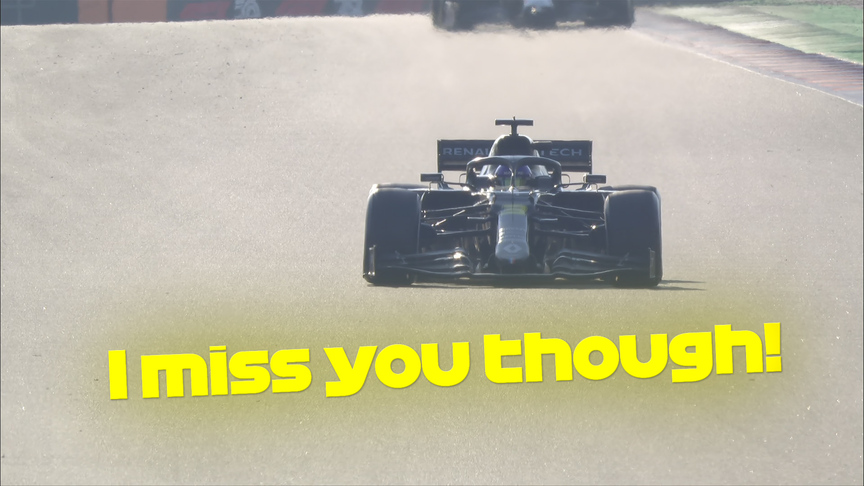 Ricciardo jokes with engineer on team radio