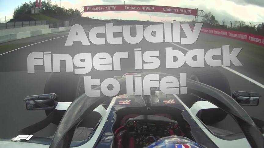 2020 Eifel Grand Prix: Haas ecstatic with Grosjean points finish