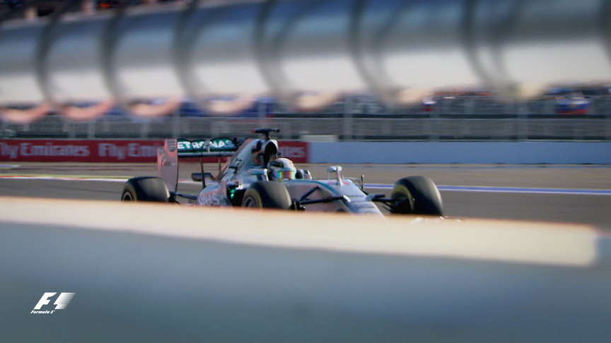 F1 VAULT: Hamilton wins historic first race in Russia