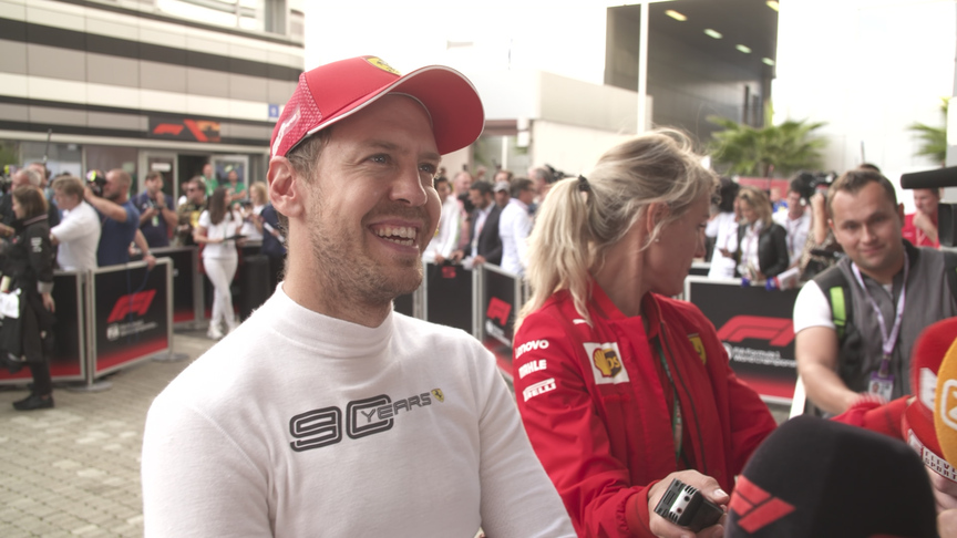 Sebastian Vettel: 'Not entirely happy with today'