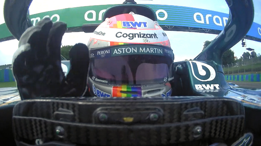 2021 Hungarian Grand Prix: Vettel frustrated by P2 finish at Hungaroring