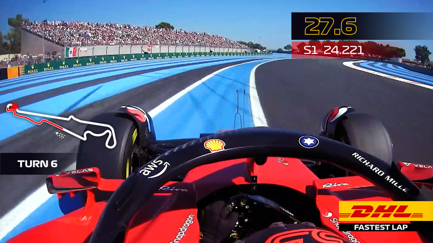 DHL Fastest Lap Award – 2022 French Grand Prix