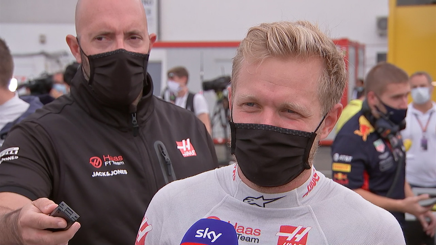 'I'm so happy!' declares an effervescent Kevin Magnussen