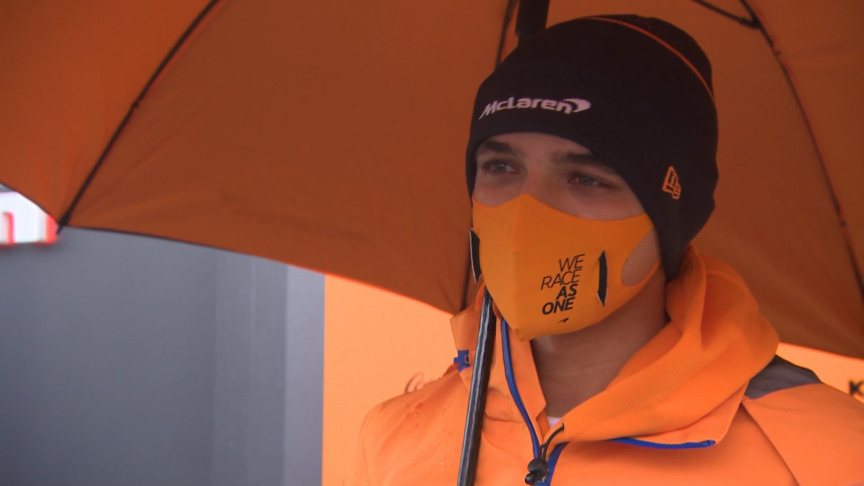 Lando Norris frustrated by inability to test new McLaren parts