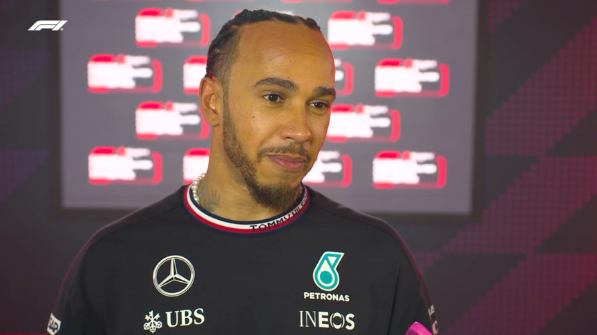 Hamilton ‘feeling good’ after topping both practice sessions on the opening day in Las Vegas