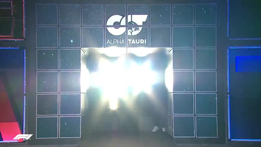 Sights and sounds from AlphaTauri's spectacular launch