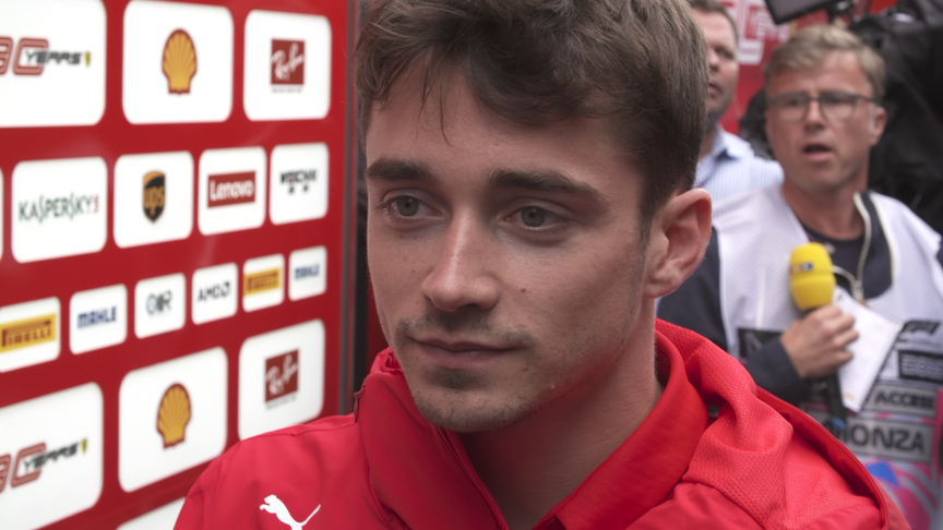 Charles Leclerc: 'It's amazing to be here'