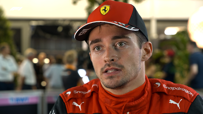 Charles Leclerc's race start 'wasn't good enough' at Singapore GP