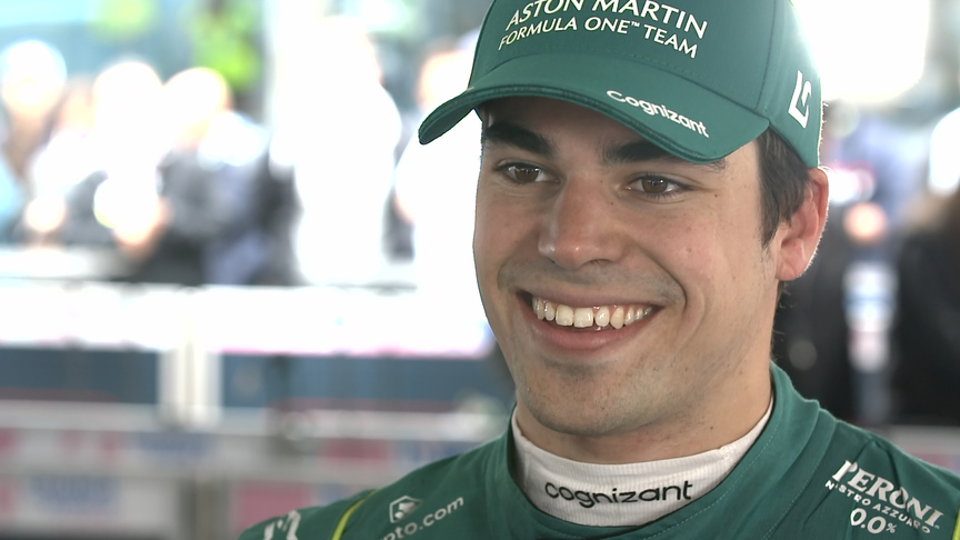 Stroll happy with 'well-earned' first point of season at Imola