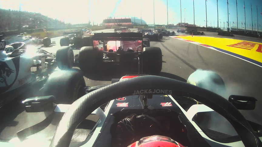 Top 10 Onboard Moments - 2020 Russian Grand Prix