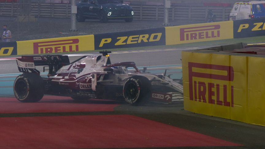 2021 Abu Dhabi Grand Prix: Räikkönen retires from final race in Formula 1