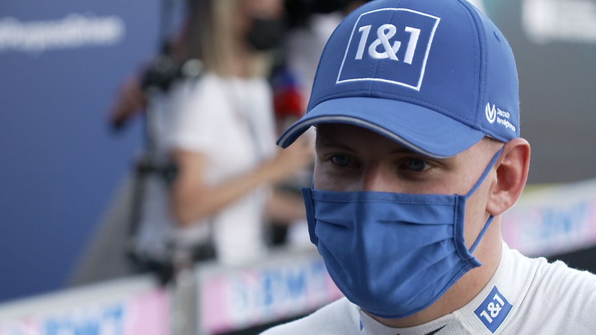 Mick Schumacher: F1 Sprint contact with team mate Mazepin 'unfortunate'