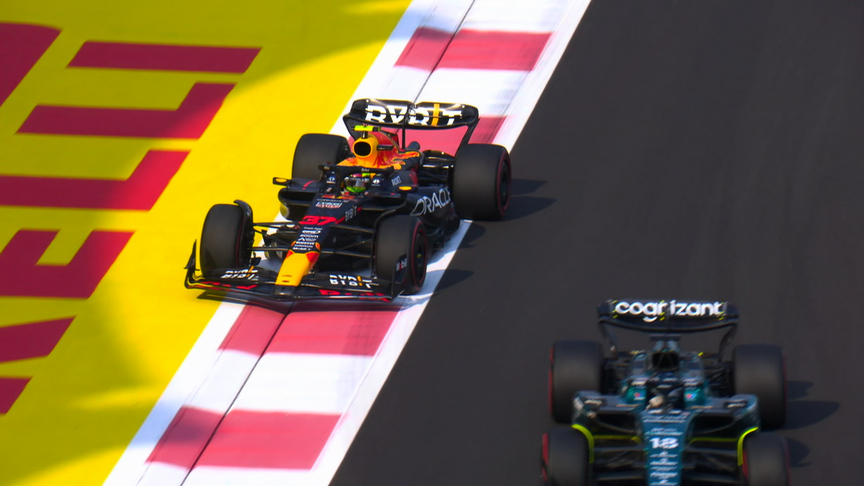 2023 Abu Dhabi GP FP1: Hadjar forced to run off track to avoid Stroll 