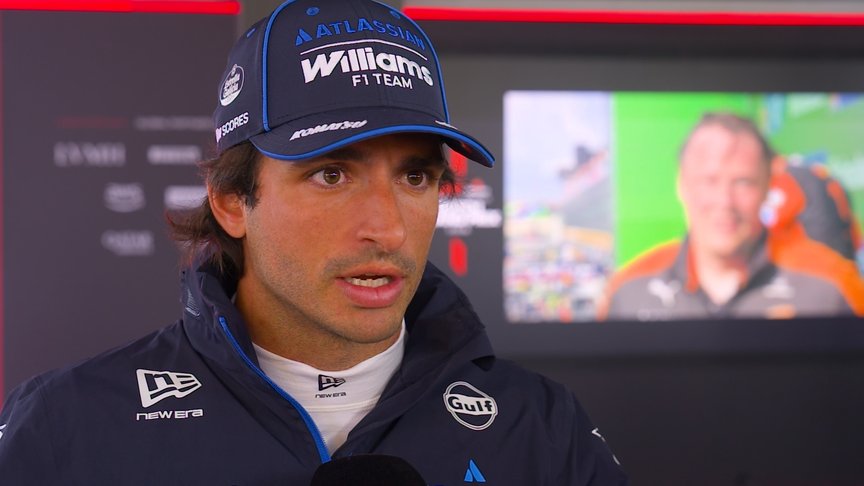 Sainz explains his collision with Williams team mate Albon at Zandvoort