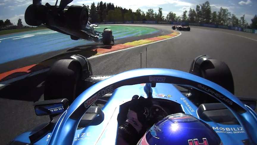 Top 10 Onboard Moments: 2022 Belgian Grand Prix