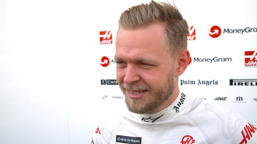 Kevin Magnussen: New Haas car 'feels good so far' on track in Bahrain