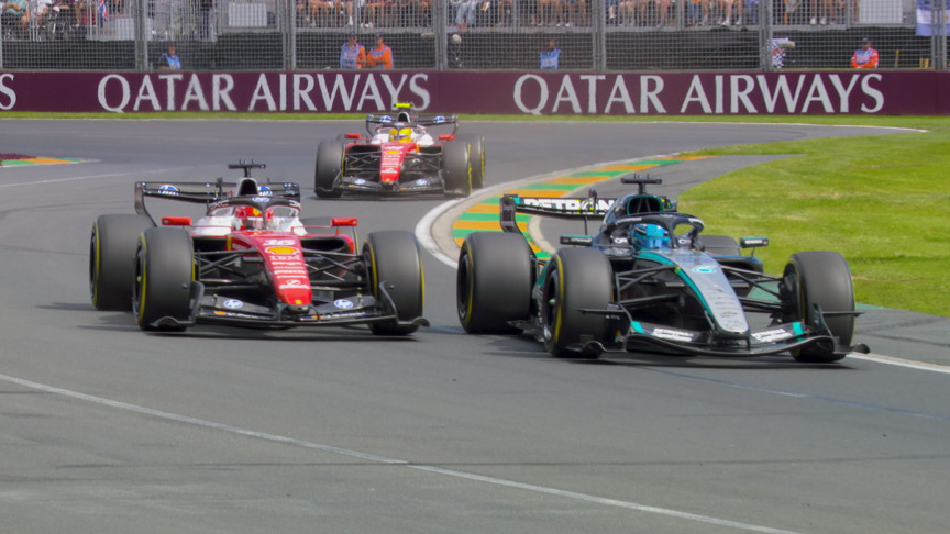 2026 Australian Grand Prix: Russell and Leclerc battle for the lead in Melbourne