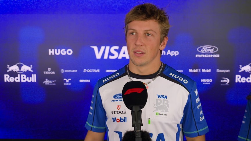 Lawson: 'Good to be back in my car'