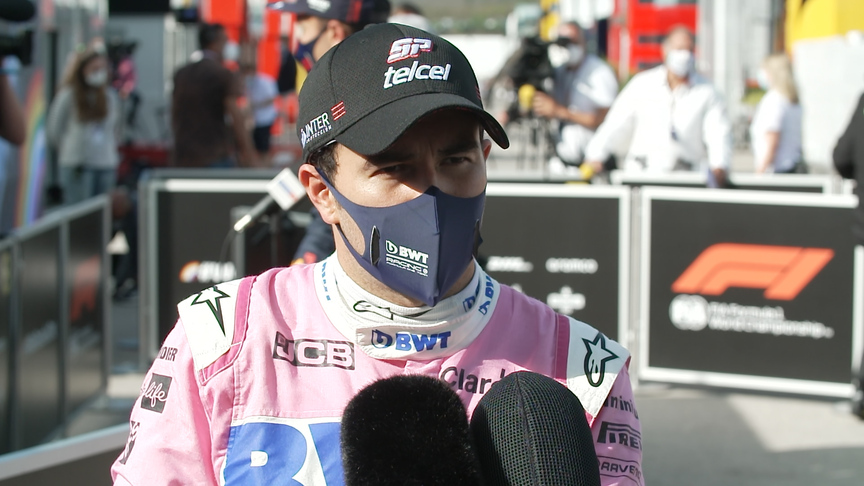 Perez pleased with P5 in Portimão after being 'lost' before qualifying 