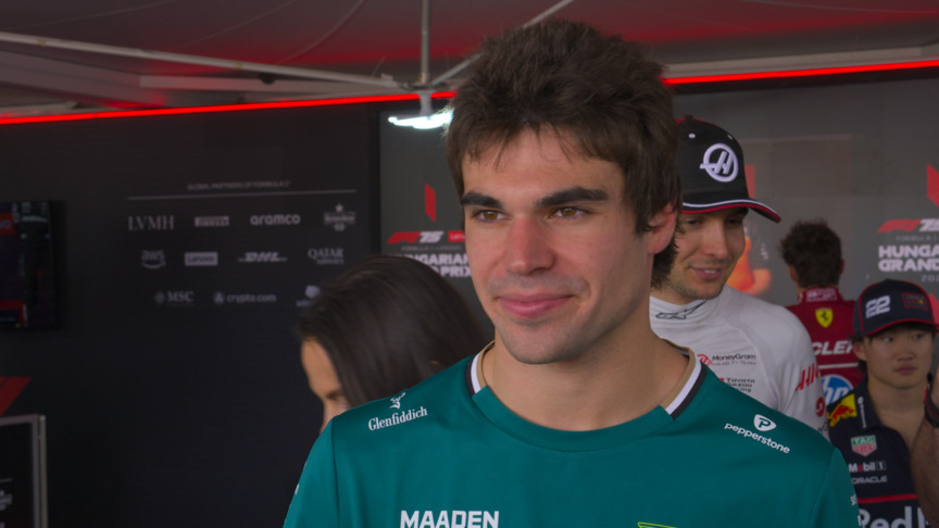 Stroll very happy with car performance 'from first lap of FP1 to the last lap of the race'