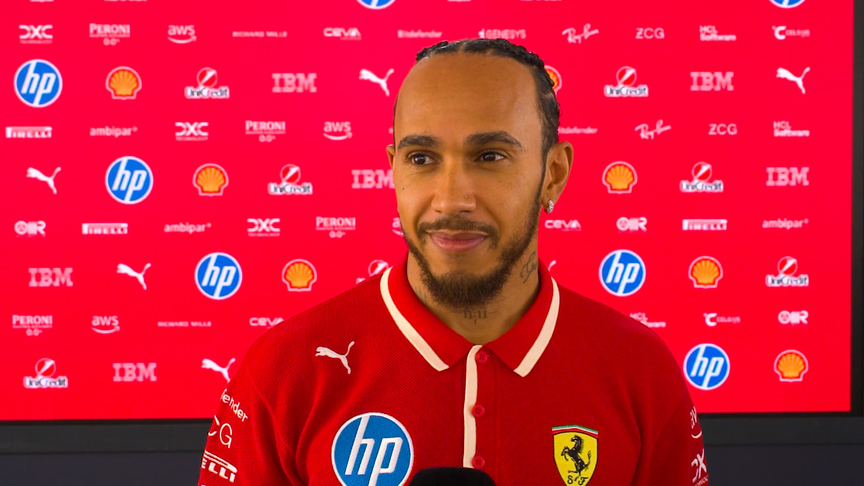 'A huge amount of learnings' - Hamilton on his race debut for Ferrari